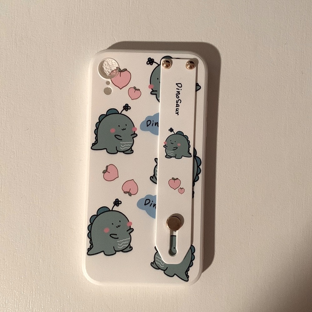 IPhone XR Dinosaur Case w/Strap